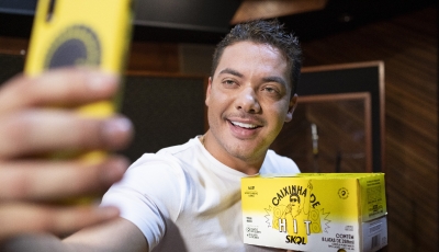 Wesley Safadão lança música em pack de cerveja da Skol