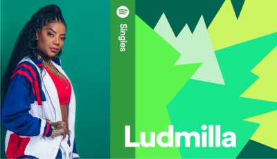 Ludmilla lança duas músicas de pagode em parceria com Spotify