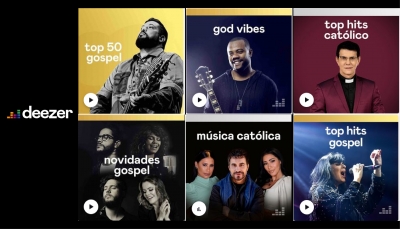 Com mensagens de fé e esperança, playlists de músicas Gospel crescem em popularidade na Deezer